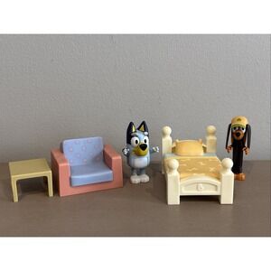 Bluey Replacement  Bed Living Room Chair Furniture Snickers Figures Accessories